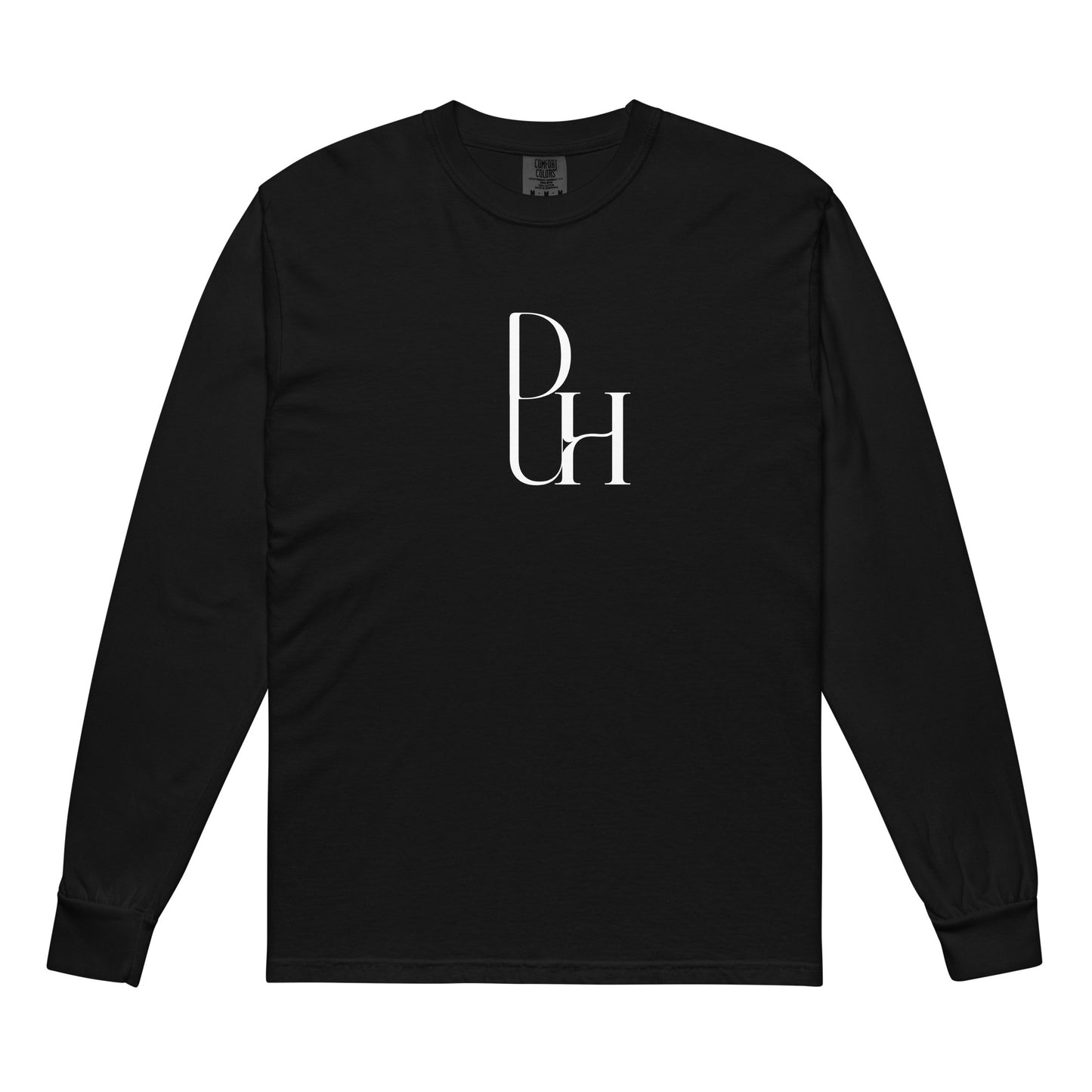 1 B/W heavyweight long-sleeve shirt