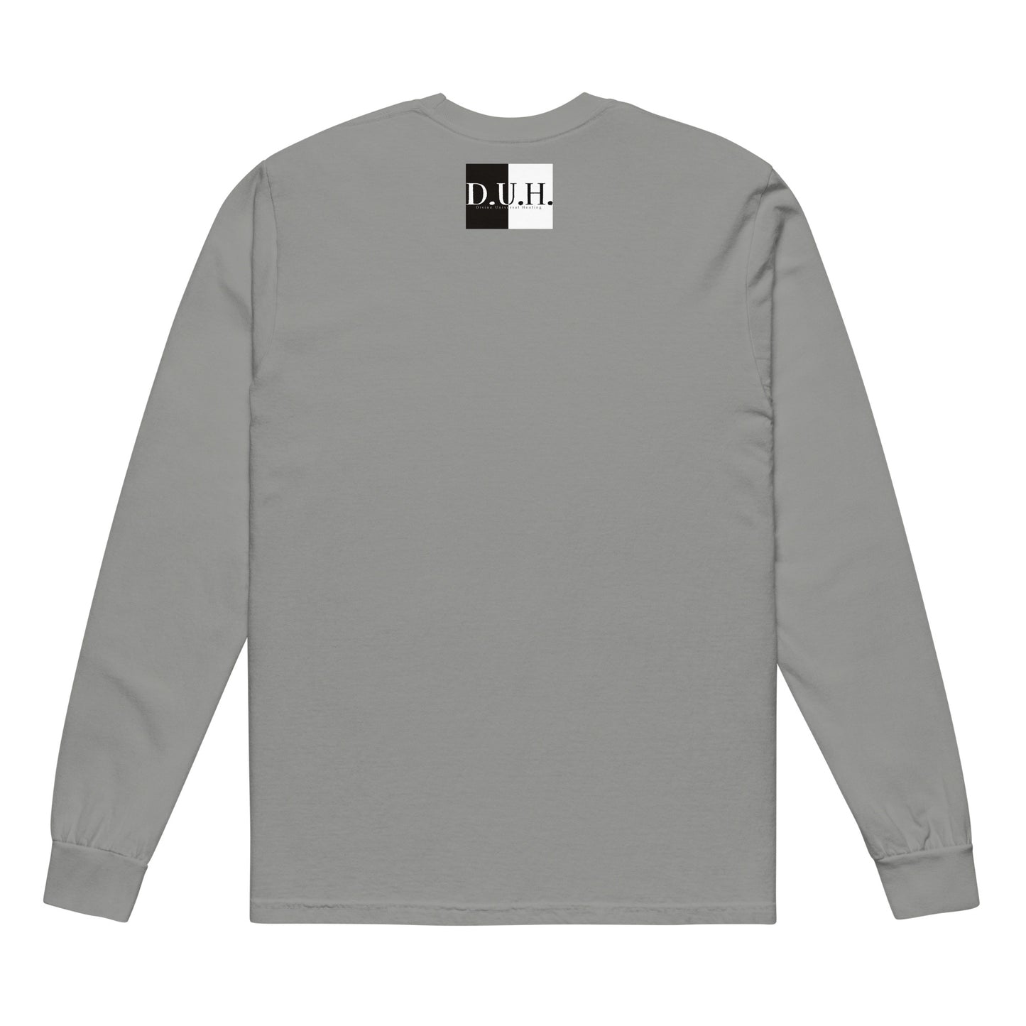 1 B/W heavyweight long-sleeve shirt