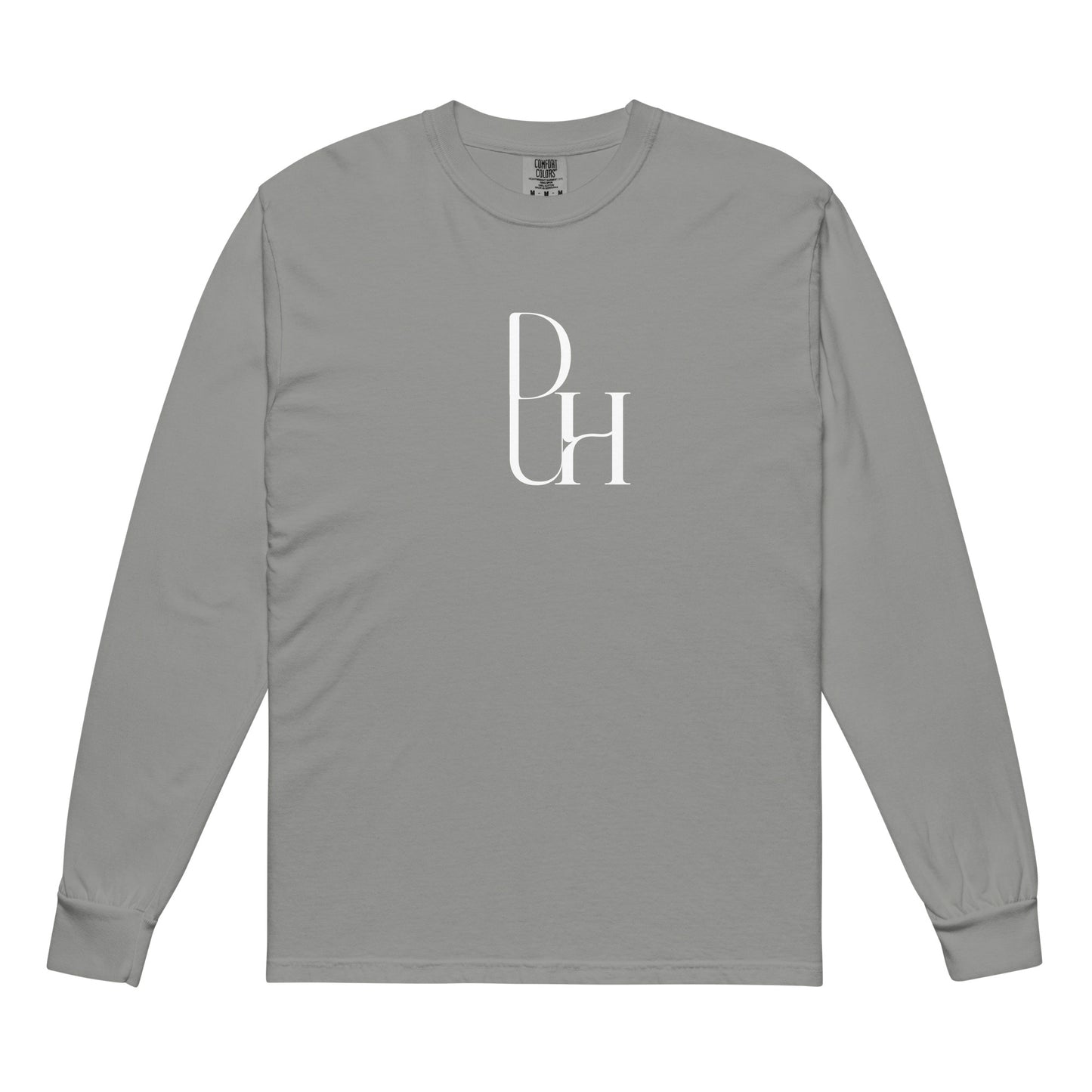 1 B/W heavyweight long-sleeve shirt