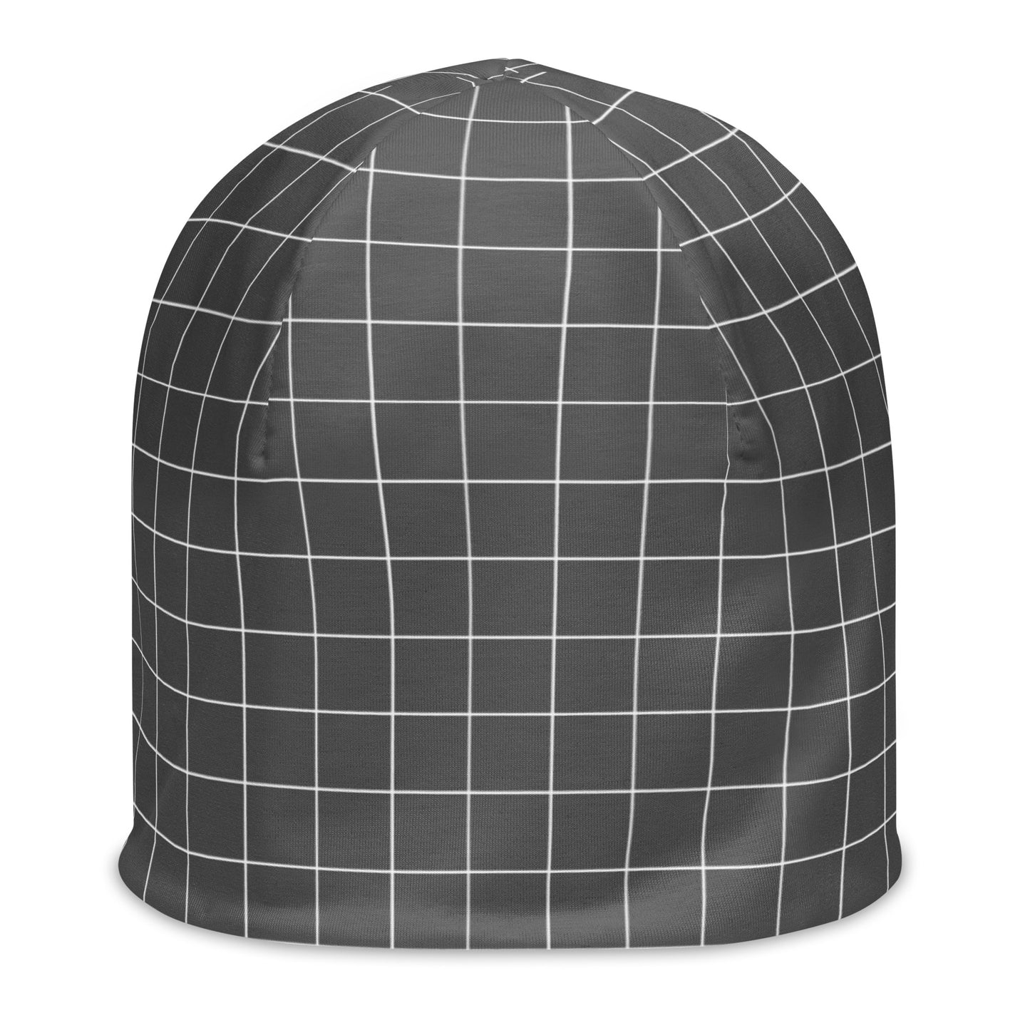 DUH B Gray All-Over Print Beanie