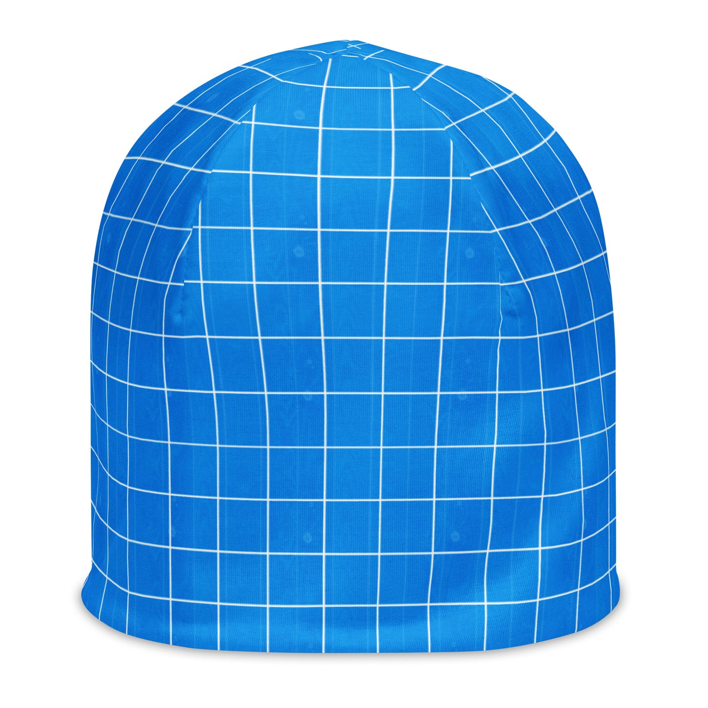 5-2 DUH B Blue All-Over Print Beanie