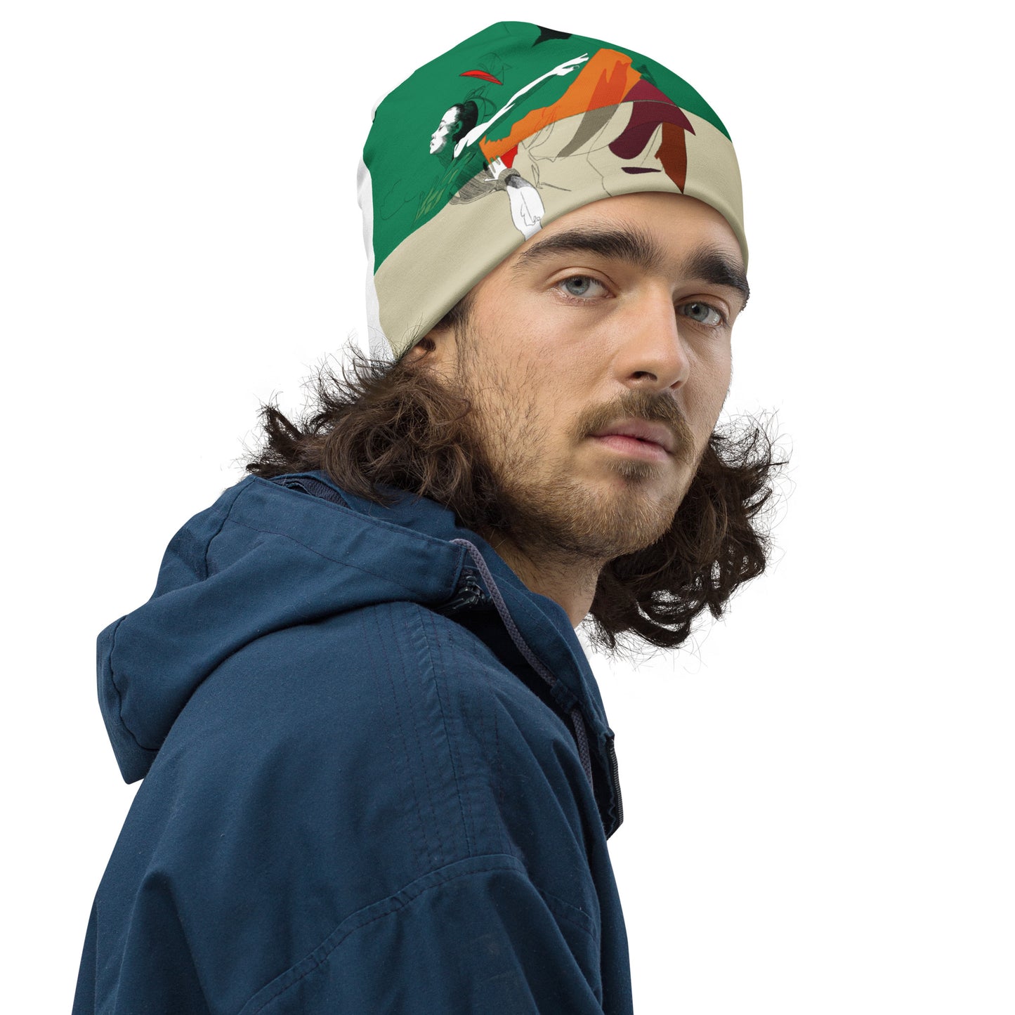 DUH Gallery Selah All-Over Print Beanie
