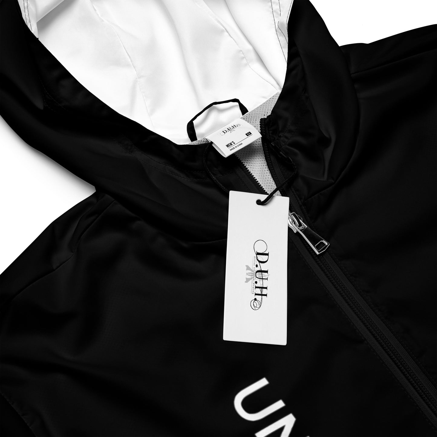 1 B/W Men’s windbreaker