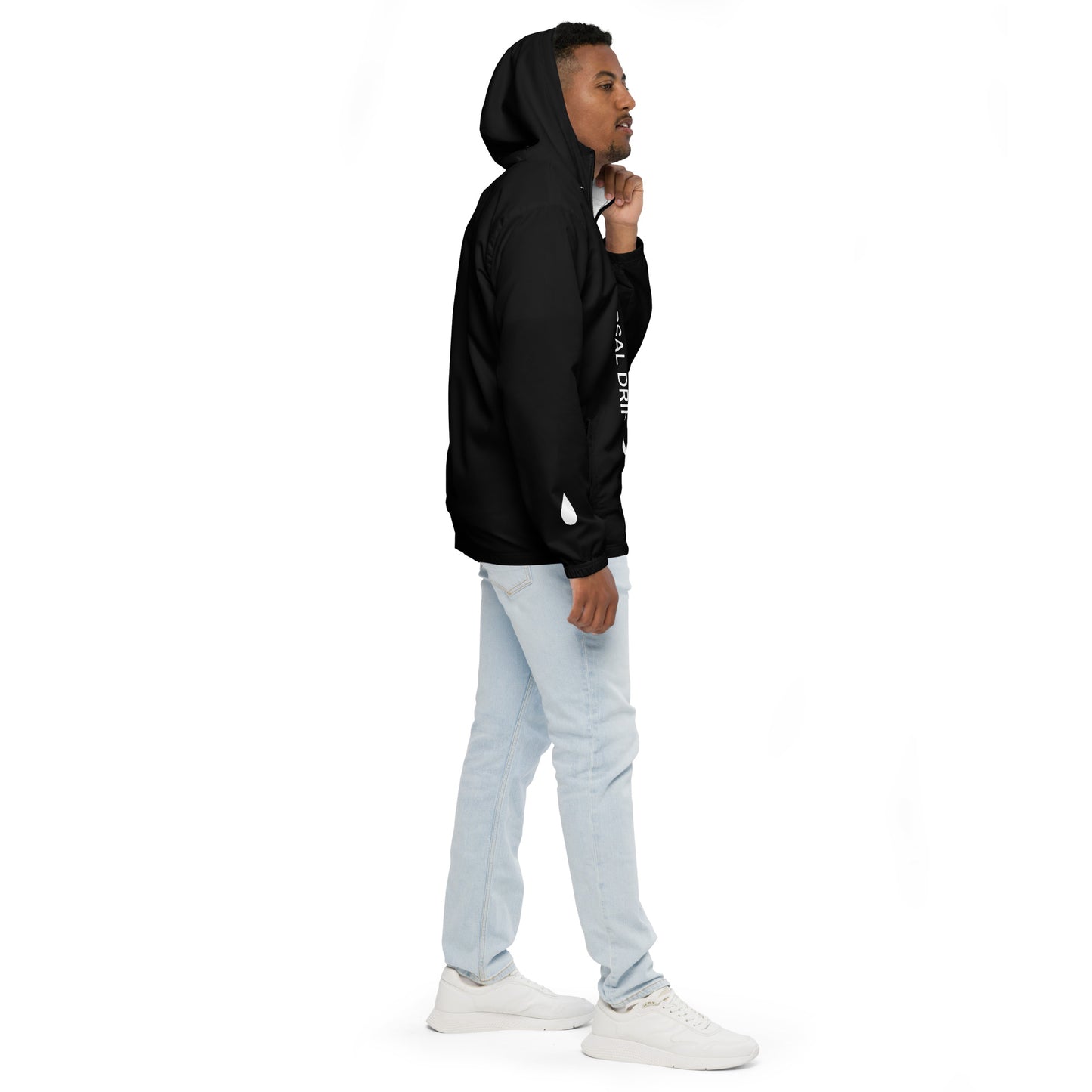 1 B/W Men’s windbreaker