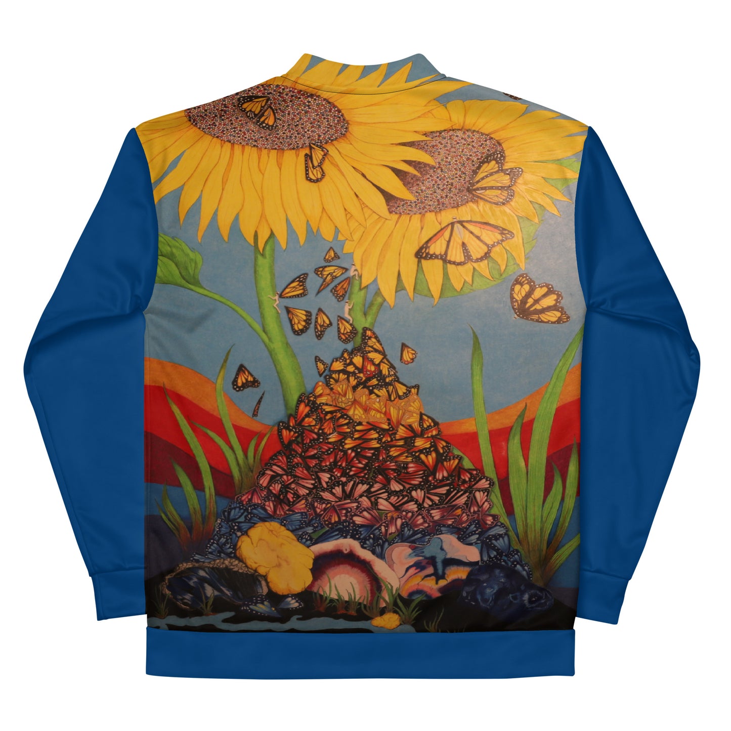 7 DUH 4 Butterfly Bomber Jacket
