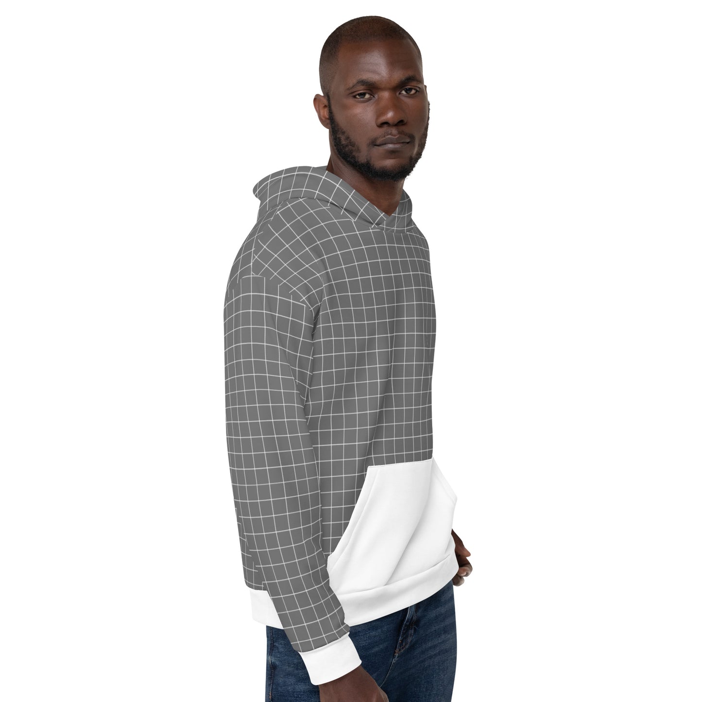 DUH B Gray Hoodie