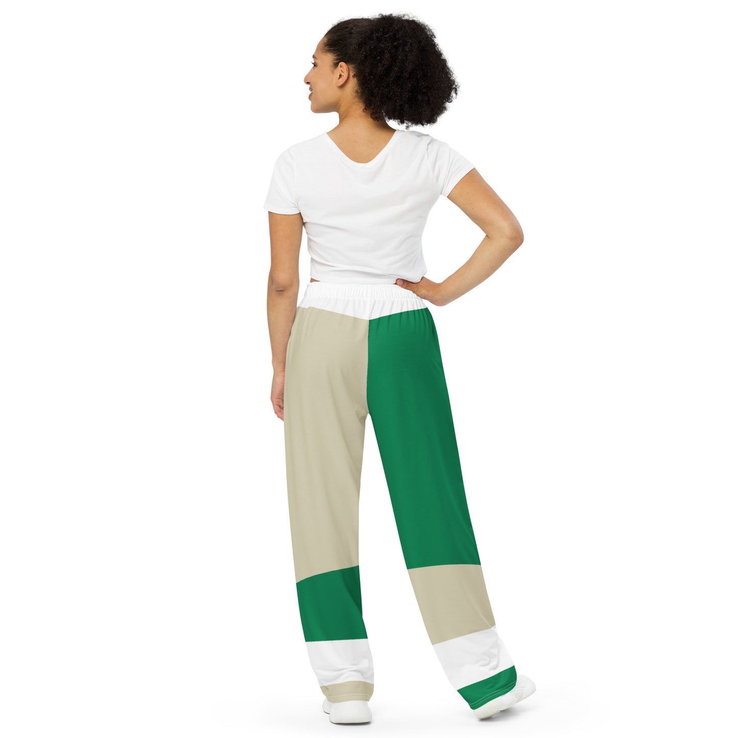 DUH Gallery Selah All-over print wide-leg pants