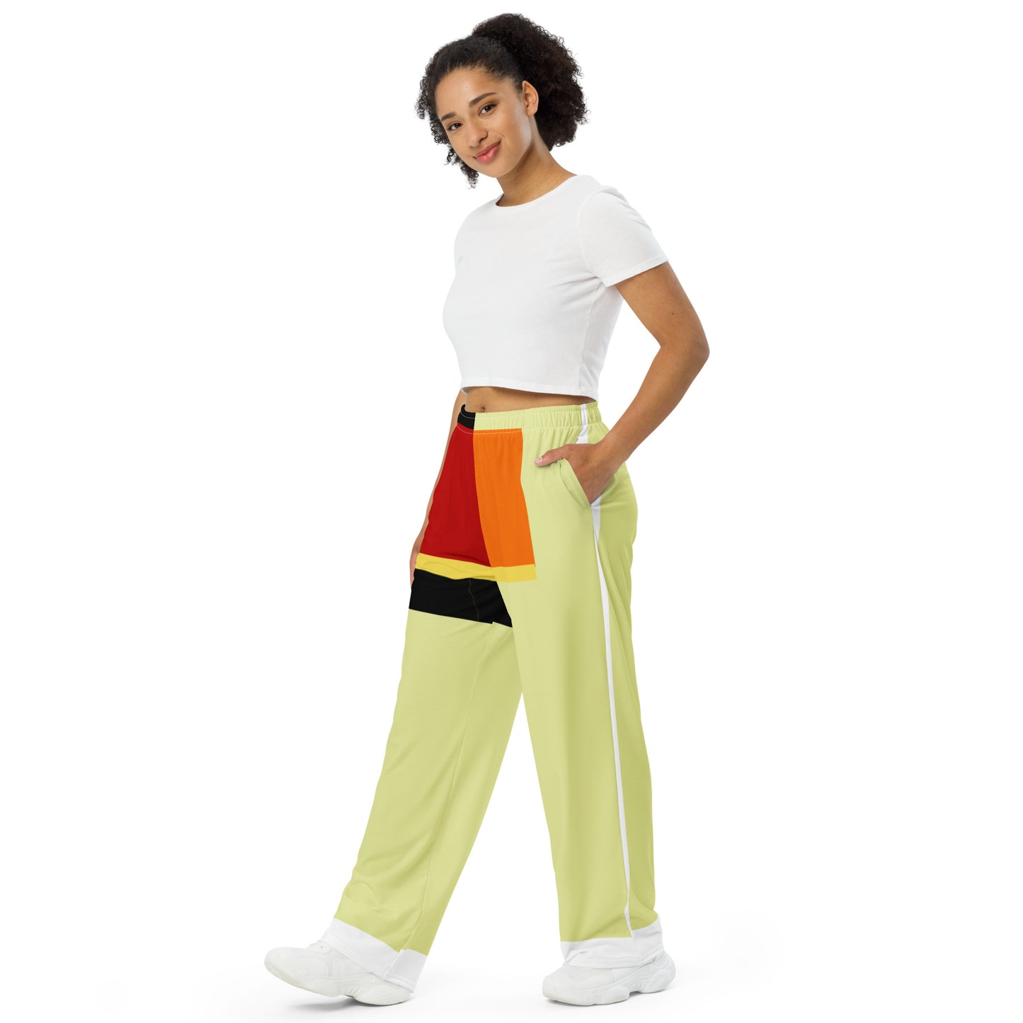 DUH Gallery Lilly All-over print wide-leg pants