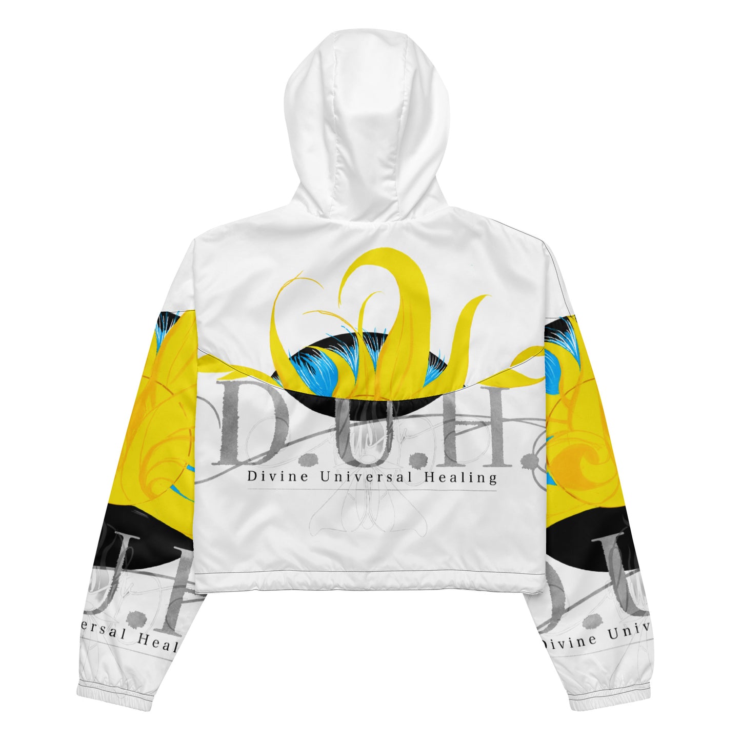 So Yellow 3 Women’s cropped windbreaker