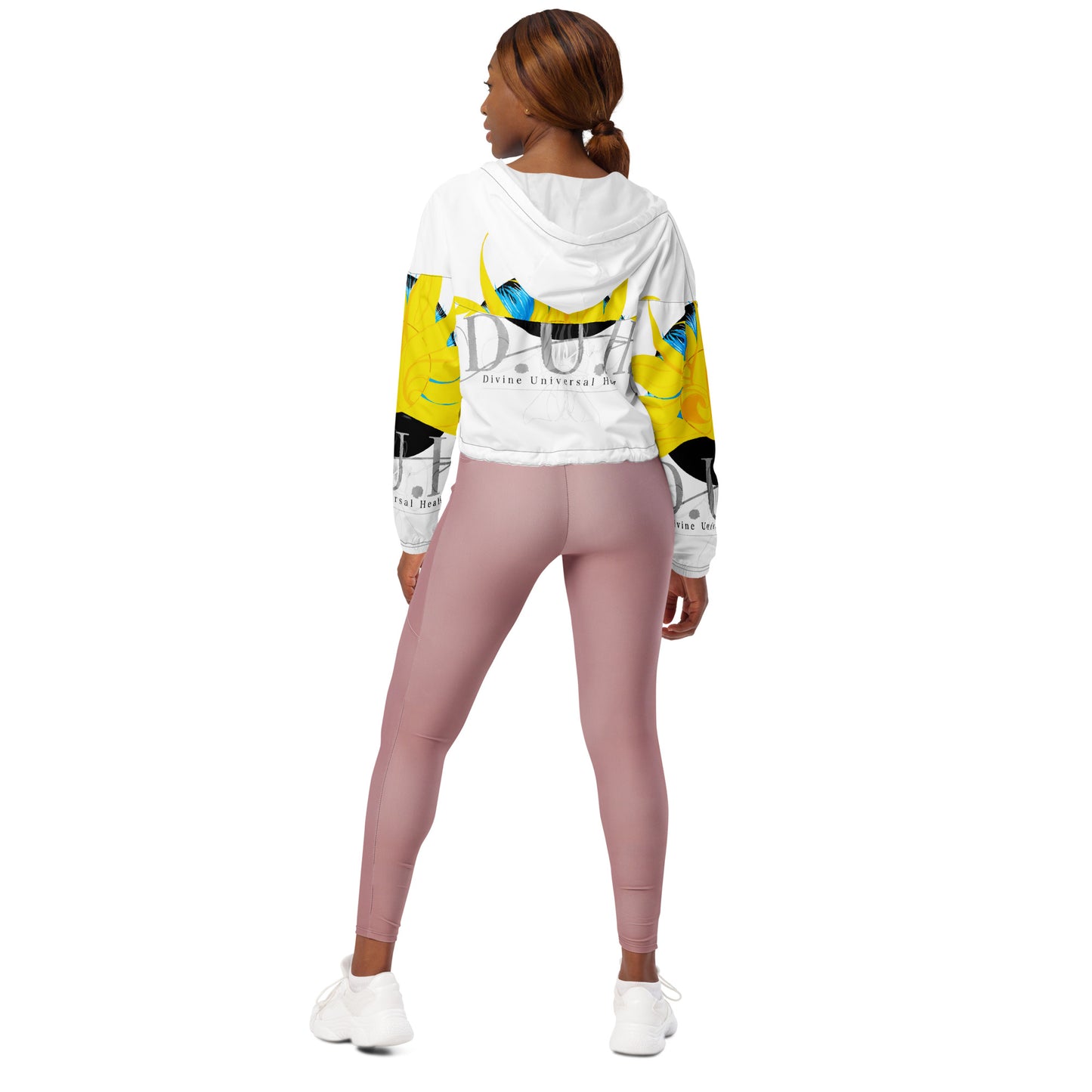 So Yellow 3 Women’s cropped windbreaker