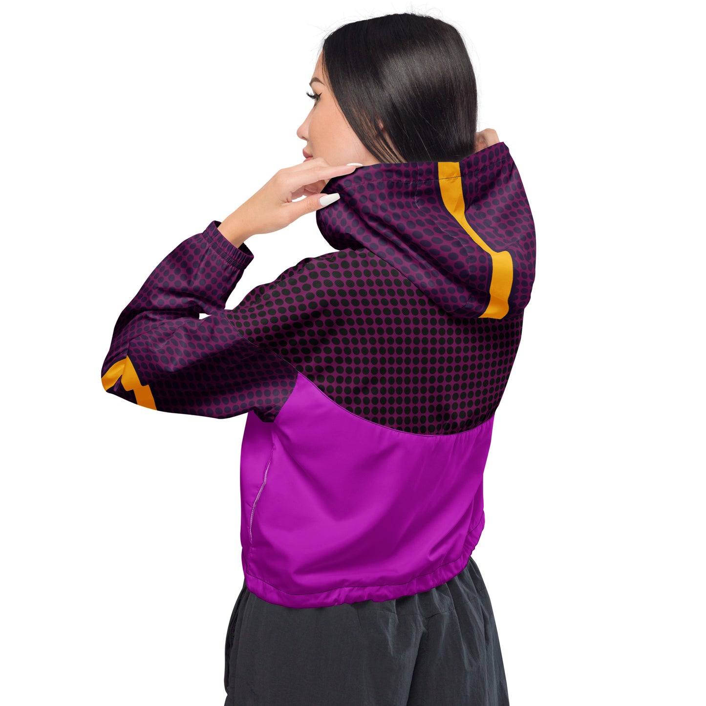1 Women’s cropped windbreaker