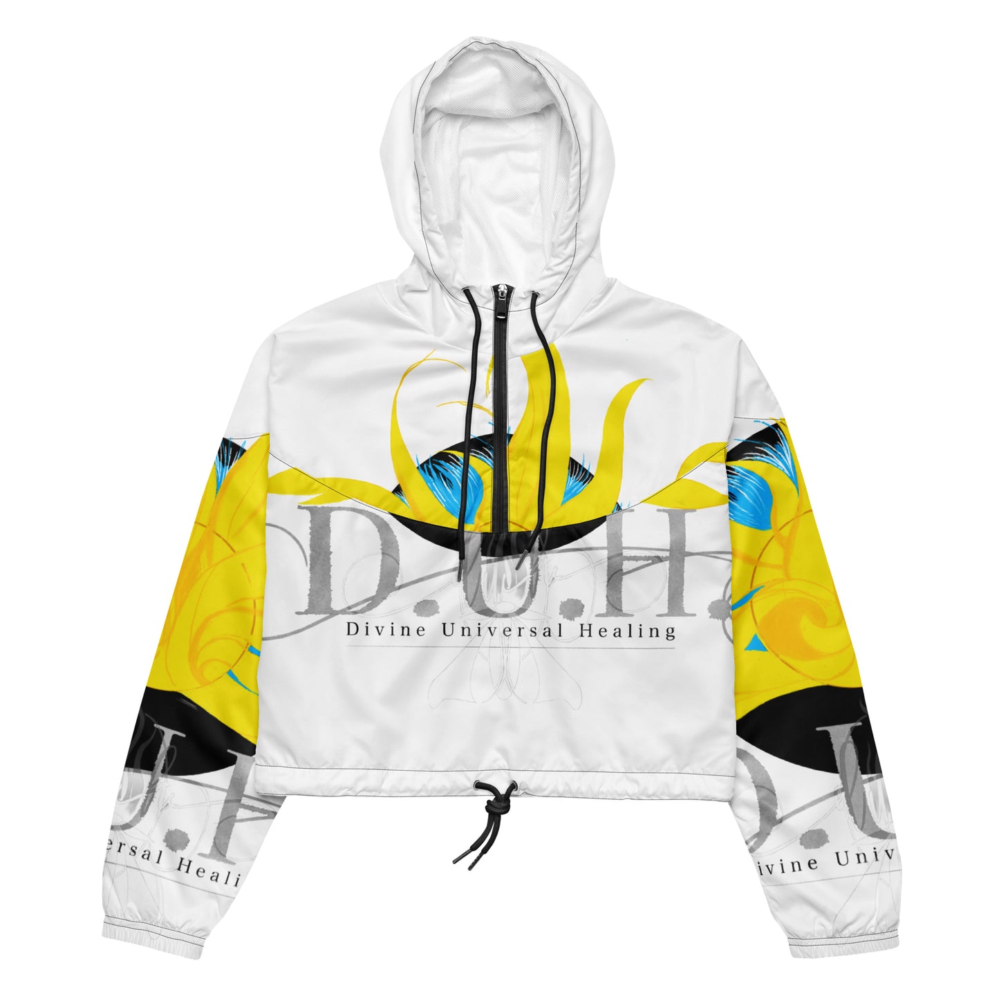 So Yellow 3 Women’s cropped windbreaker