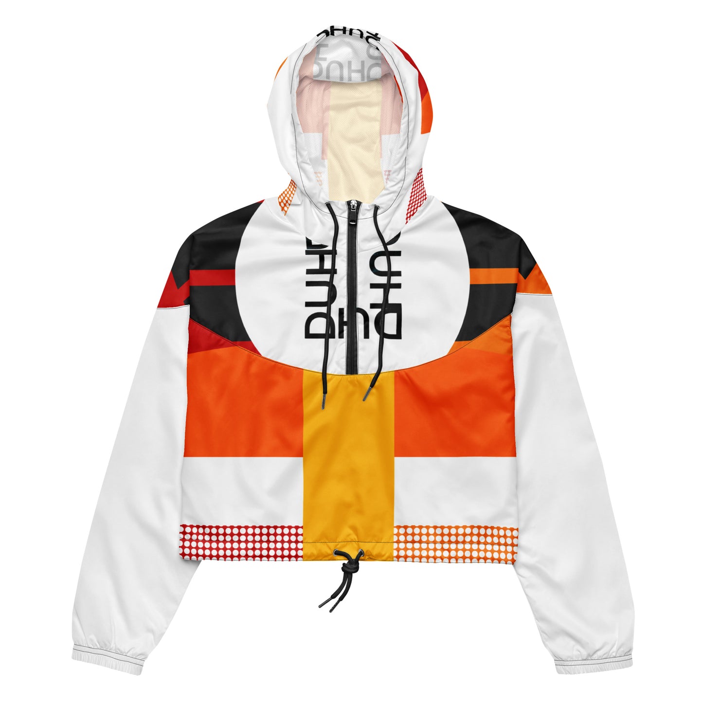 10 So Orange A Women’s cropped windbreaker