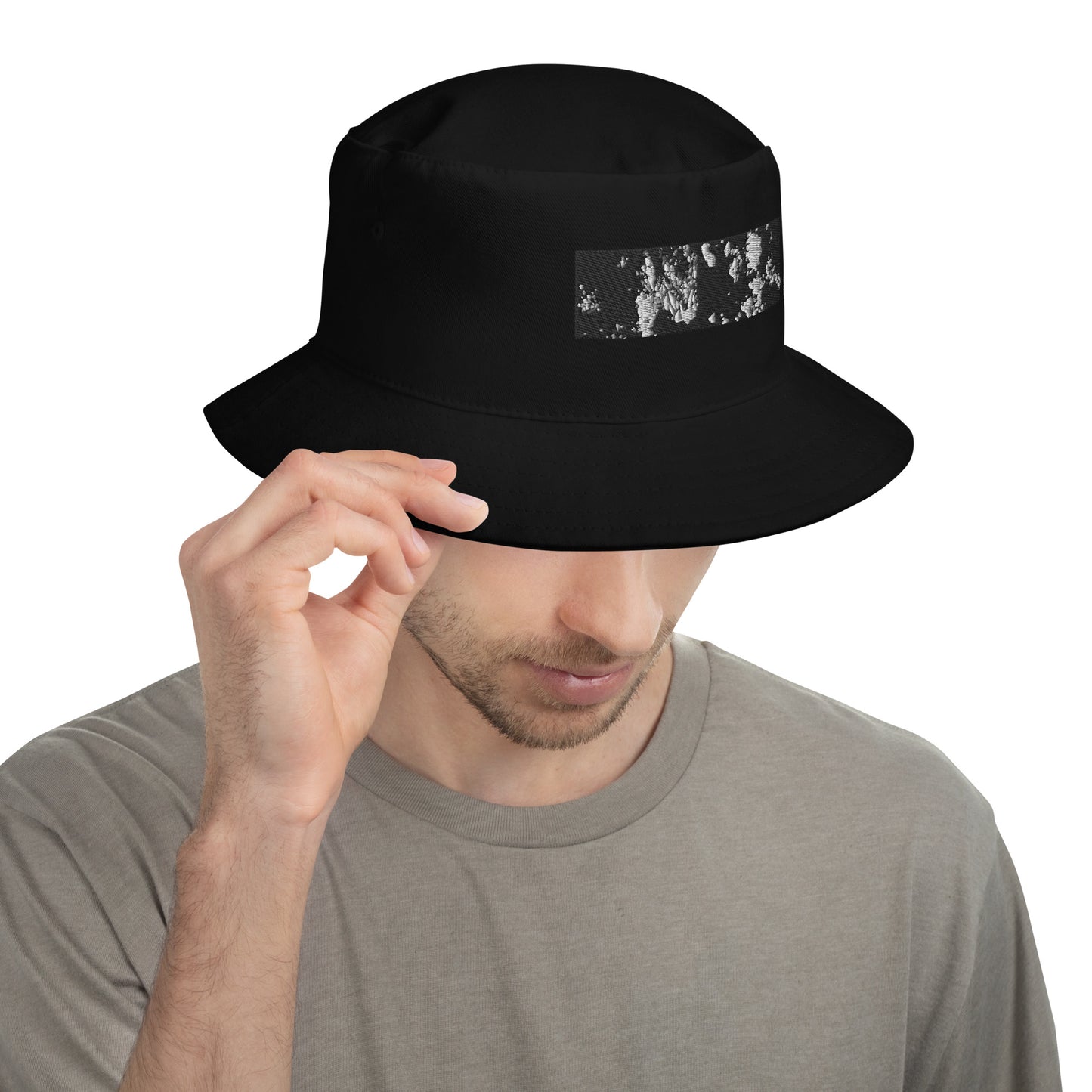 1 B/W DUH Top Winter Mimosa Bucket Hat