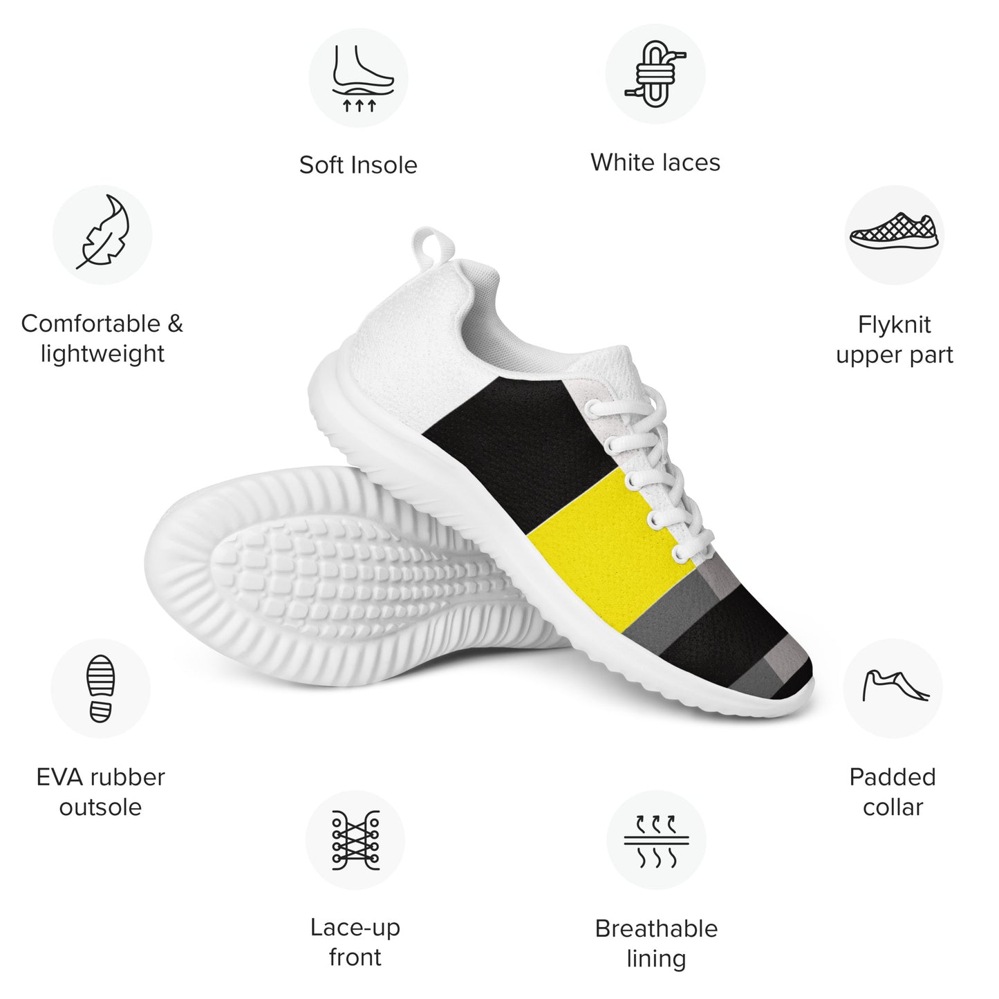 So Yellow Men’s athletic shoes