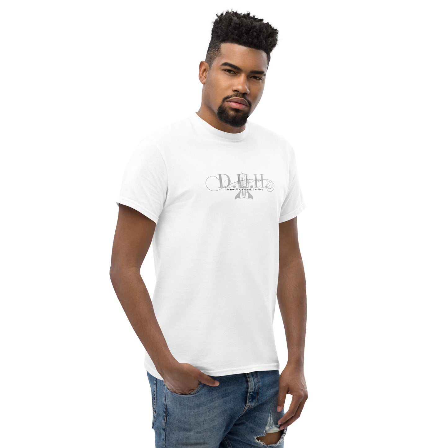 1 B/W DUH Men's classic tee