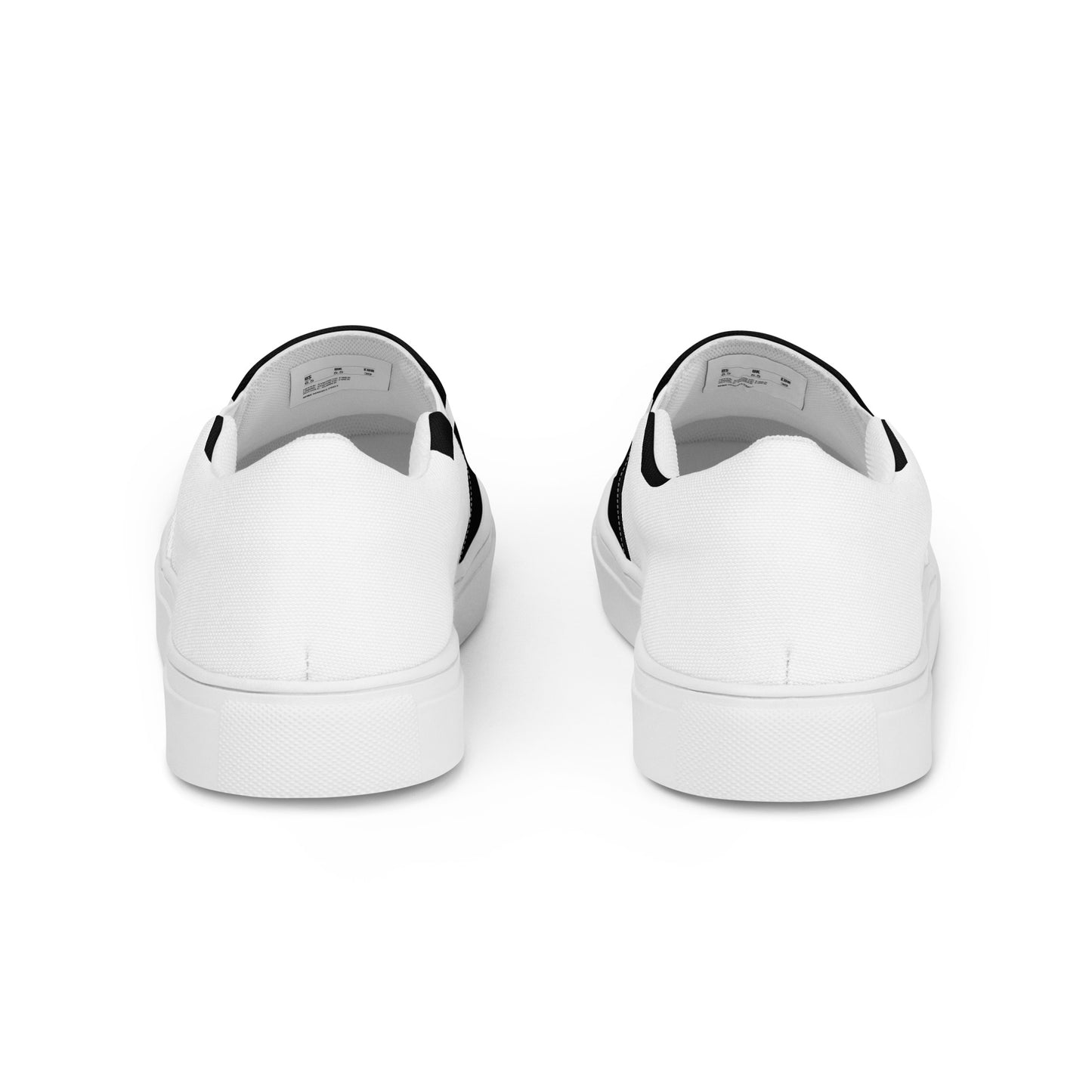 1 B/W Men’s slip-on canvas shoes