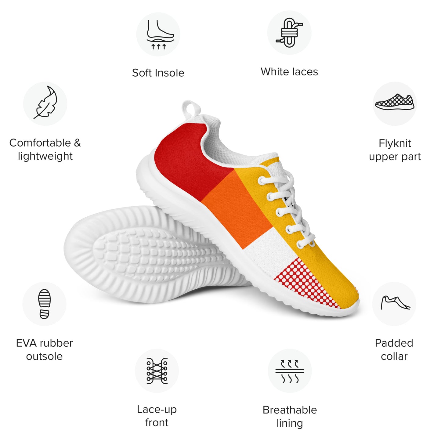 10 So Orange Women’s athletic shoes